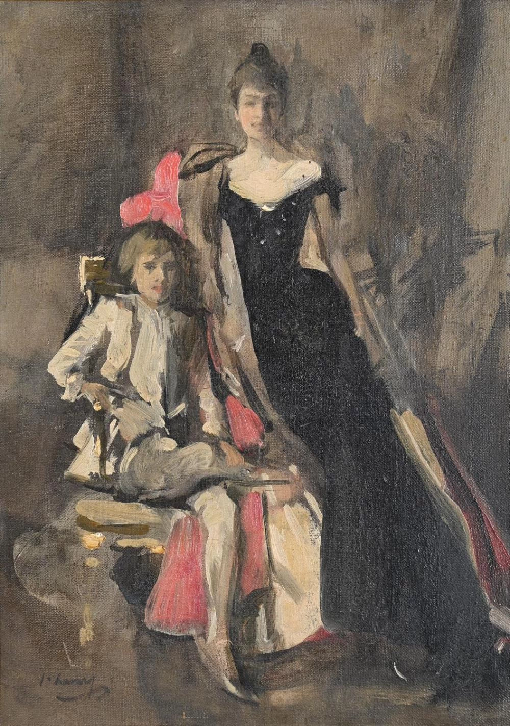 Ritratto di Minnie Plowden e suo figlio Humphrey